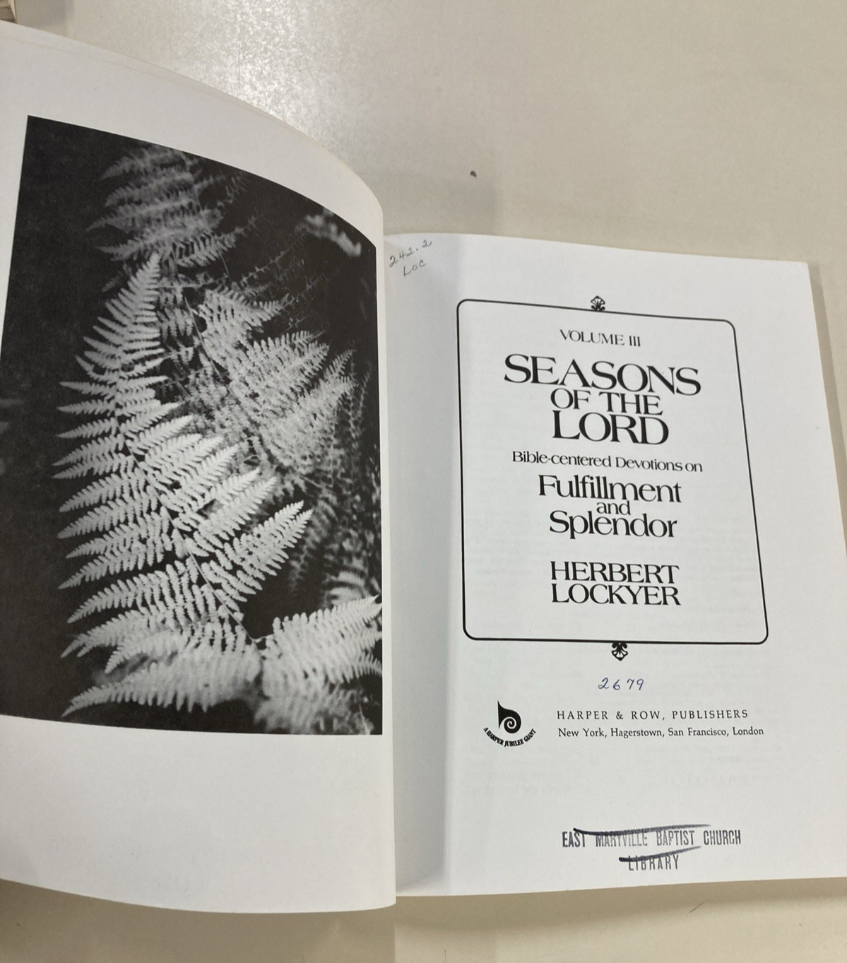 Seasons of the Lord Complete Set of 4 SC Herbert Lockyer Ex library Volumes 1-4