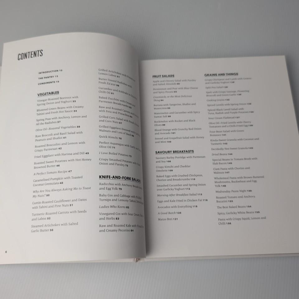 Dining In By Alison Roman White Hardcover Cookbook Illustrated Book 2017 Cooking