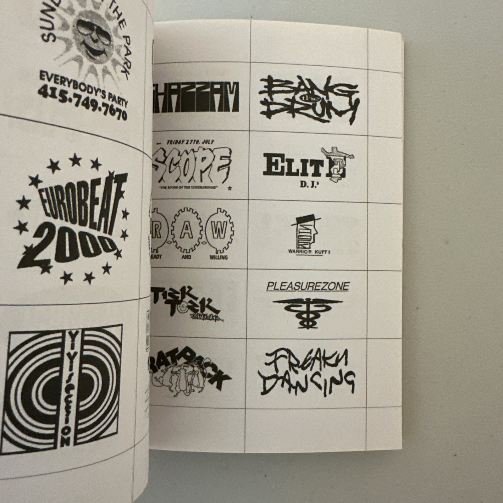 Rave Logos 1988-2000 By Masala Noir