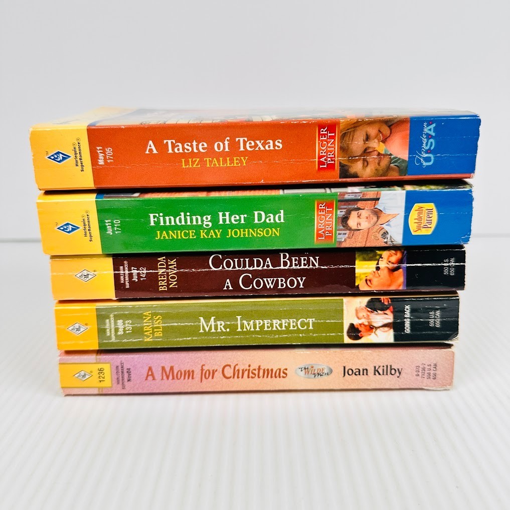 5x Harlequin Super Romance Paperback Books/Novels – Multiple Titles & Authors