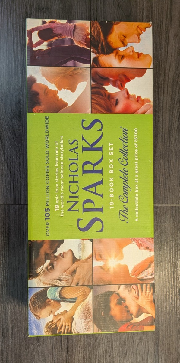 Nicholas Sparks 19 Book Complete Collection Boxset Very Good Condition
