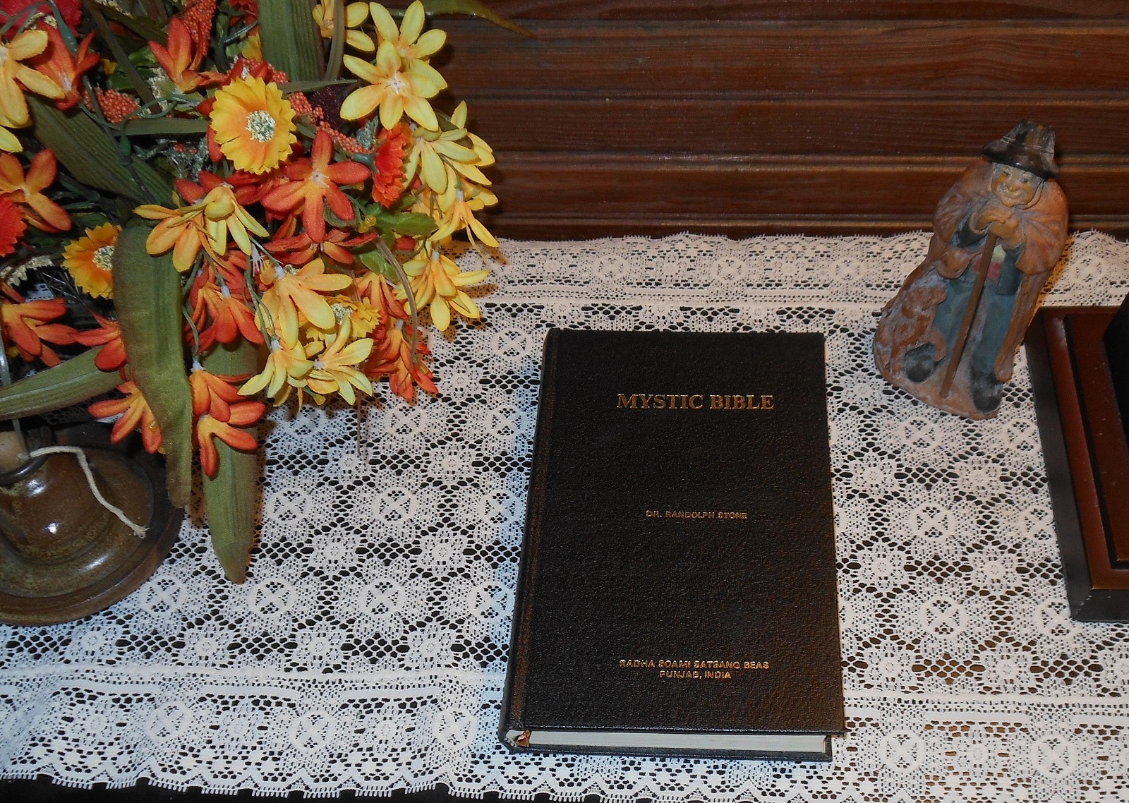 MYSTIC BIBLE by Dr. Randolph Stone Radha Soami Satsang Beas India (7th Ed. 1982)