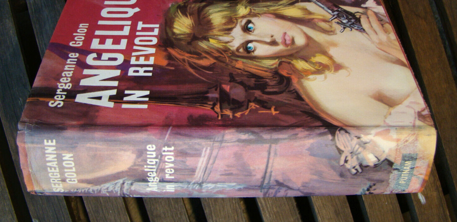 Angélique In Revolt ~1963 HC 1st American Ed~ Golon France Aristocracy Novel ⚜