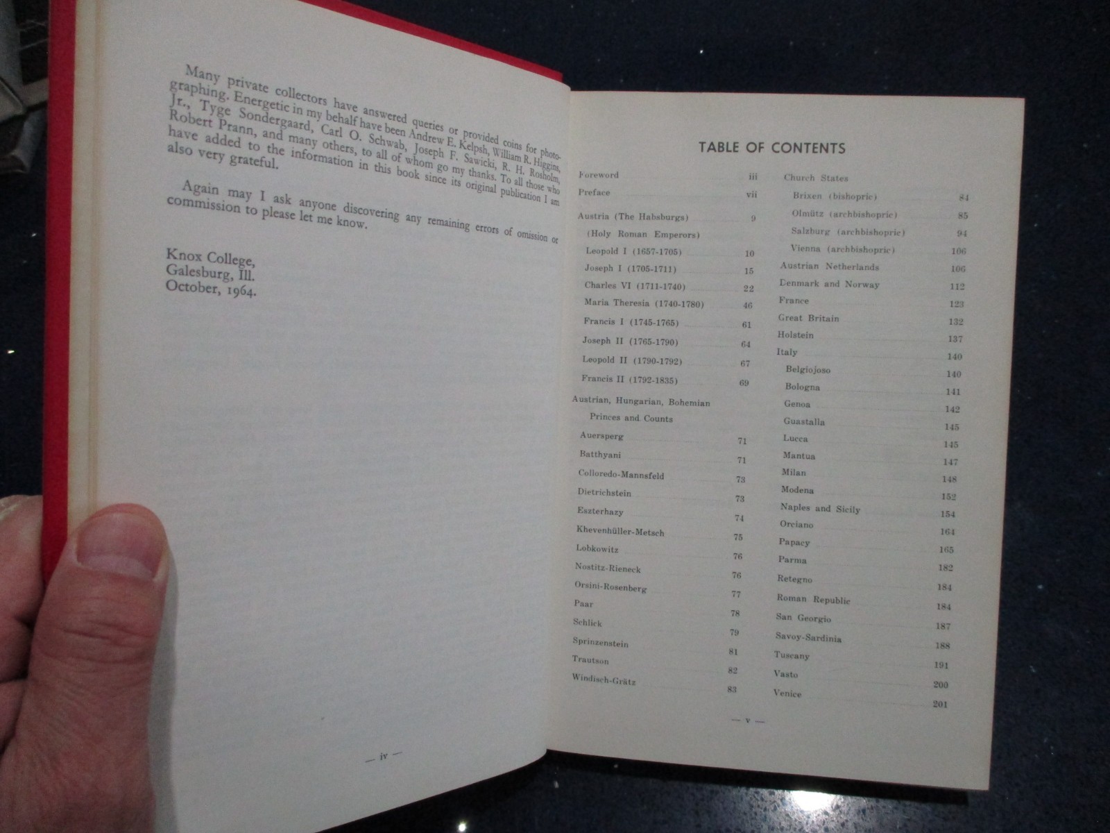 EUROPEAN CROWNS 1700-1800 Coin Book by John S Davenport w/ ORIGINAL VALUE SHEET!