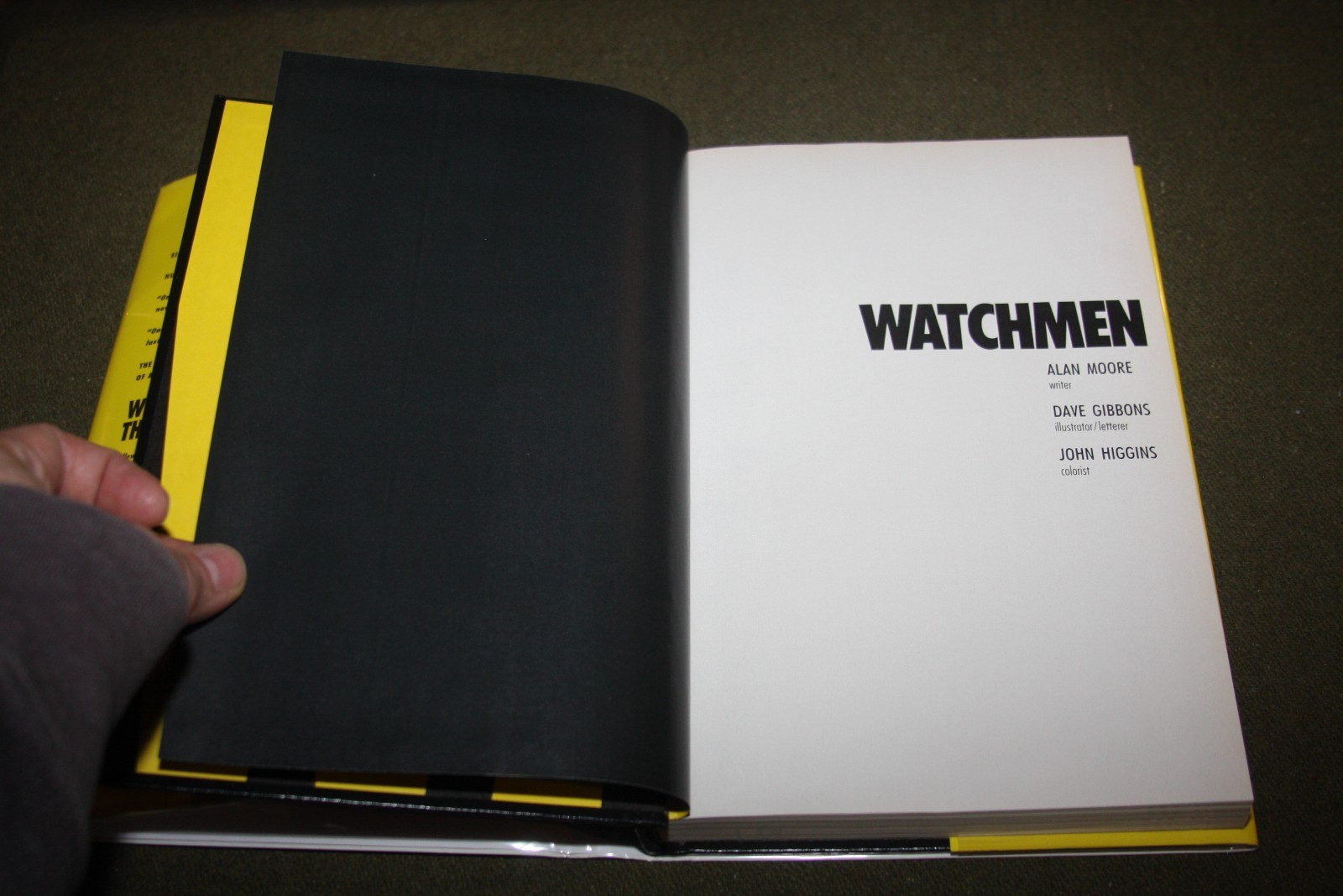 Watchmen by Alan Moore & Dave Gibbons 2008 HC 1st Printing DC