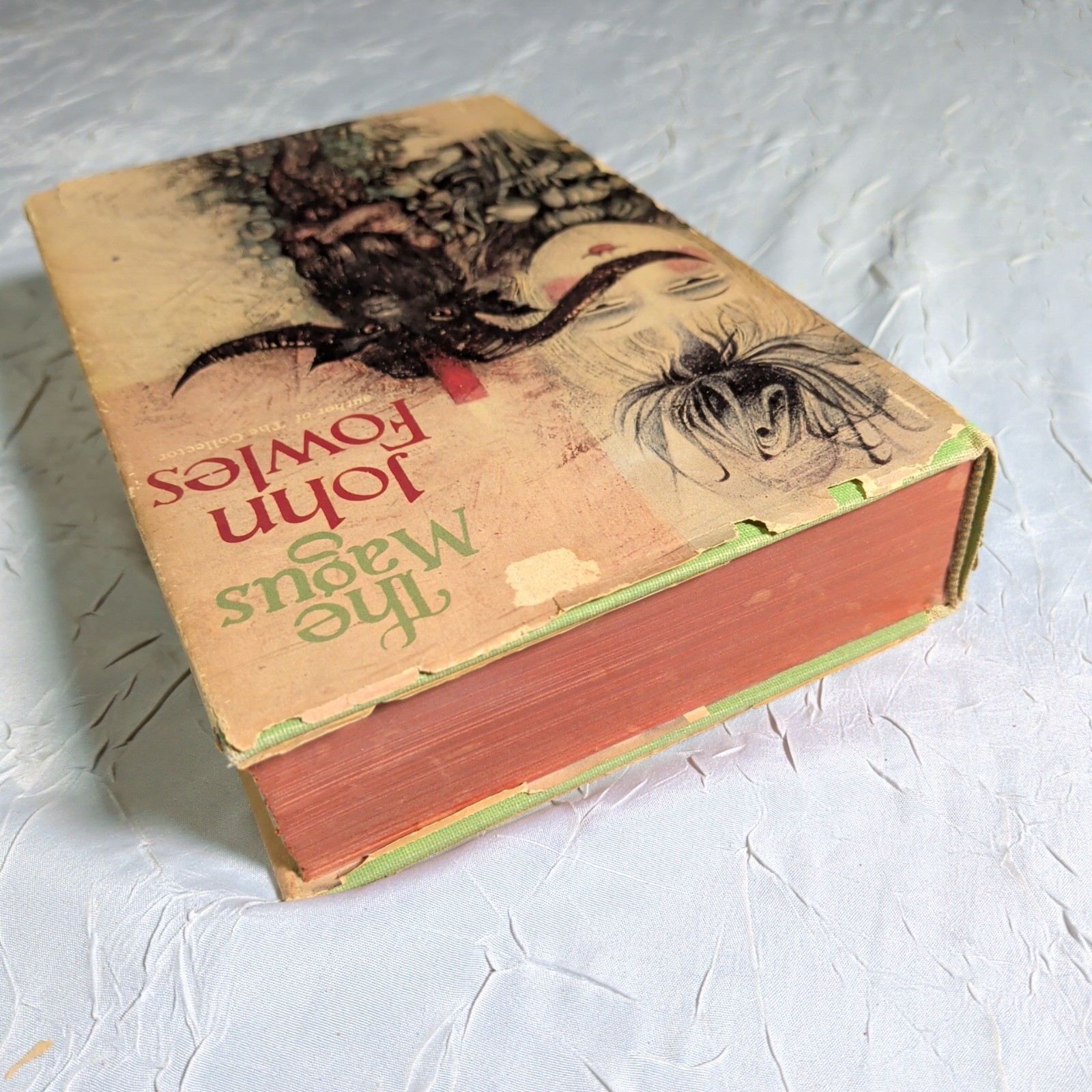 THE MAGUS John Fowles 1965 Little Brown H/C Book Club Edition, Standalone Novel