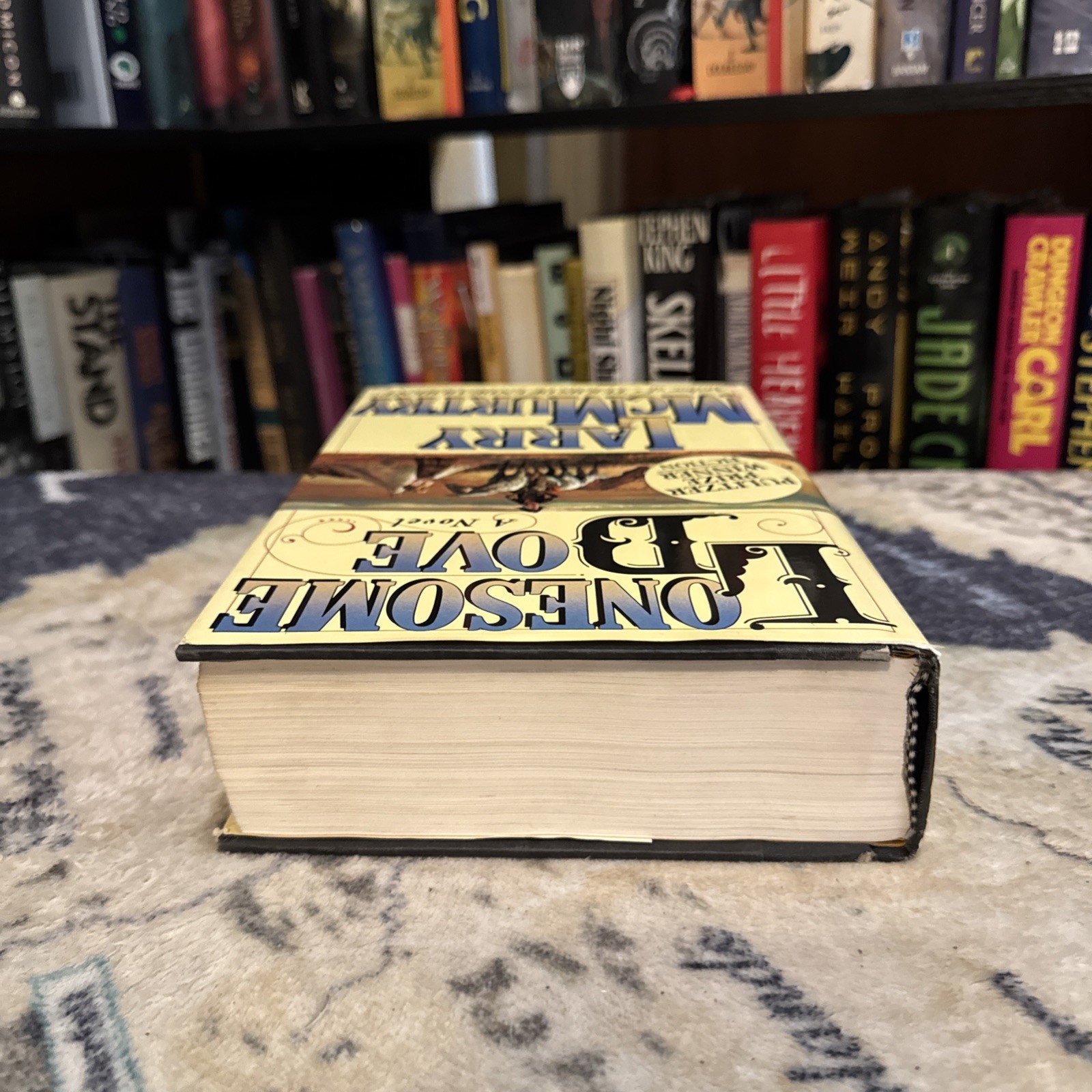 Lonesome Dove – Larry McMurtry (1985, Hardcover) First Edition/Late, ROUGH Cond.