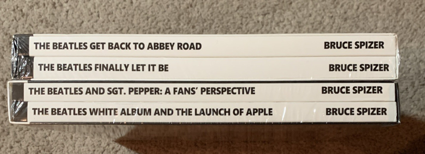 Beatles Album Series Bruce Spizer Sgt Pepper & White Album Abbey Rd & Let It Be