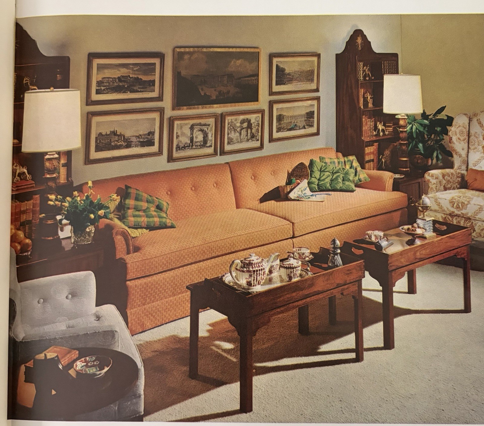McCall’s Decorating Book VTG 1964 HC DJ Mid Century Modern Full Color