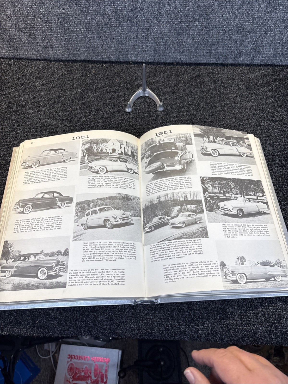 Vtg~The Cars of Oldsmobile~By: Dennis Castelle~1981~Hardcover
