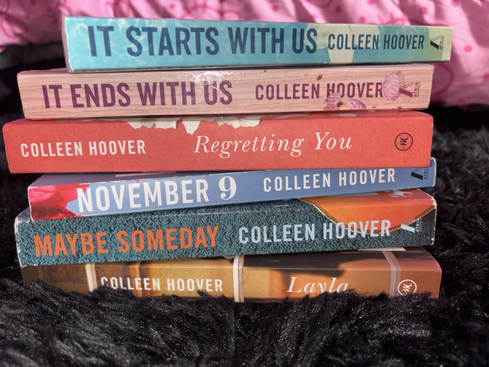 Colleen Hoover Book Lot – 6 Paperback Novels – Bestselling Romance Collection