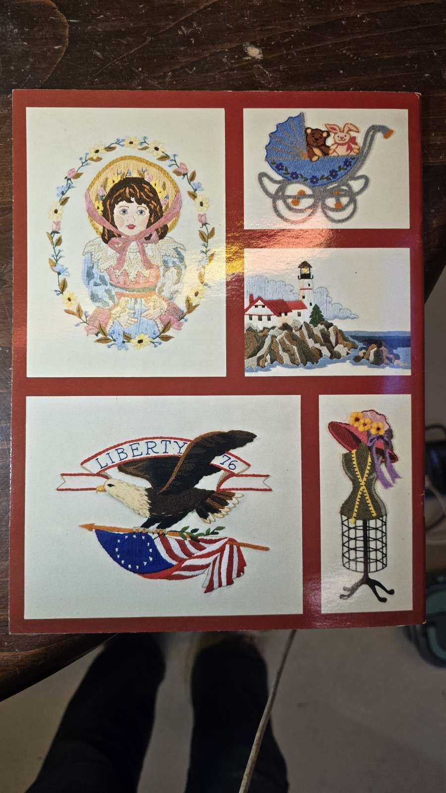 Celebration of America~Times Past Iron-on Transfers N35 1982 Craftways Corp