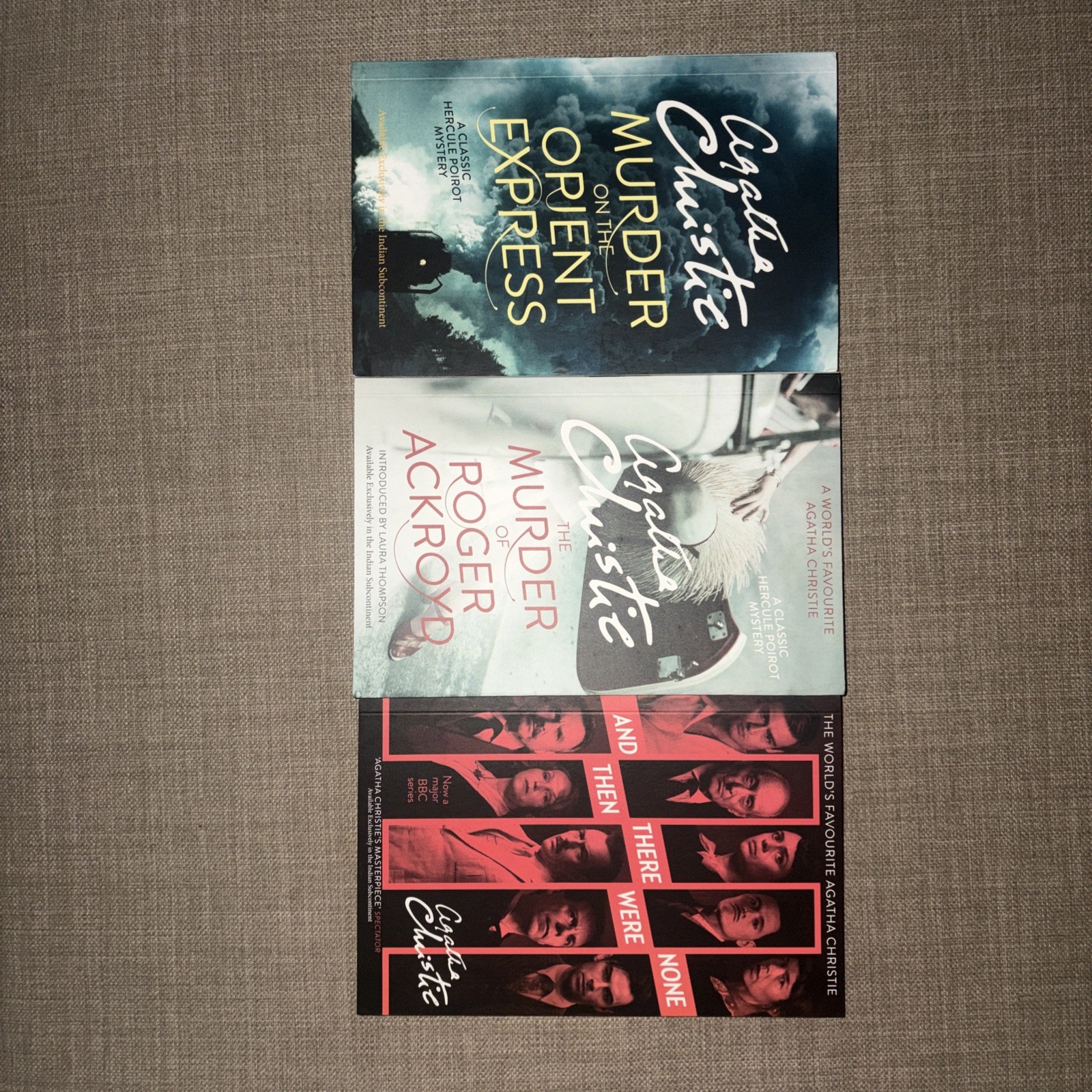 World’s Favourite Agatha Christie 3 Books Collection Boxset Paperback – Like New