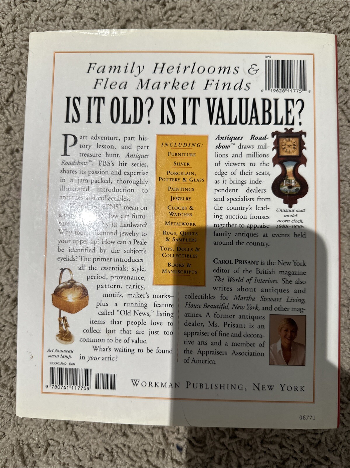 Antiques Roadshow Primer 1999 First Edition Hardcover 366 Pages