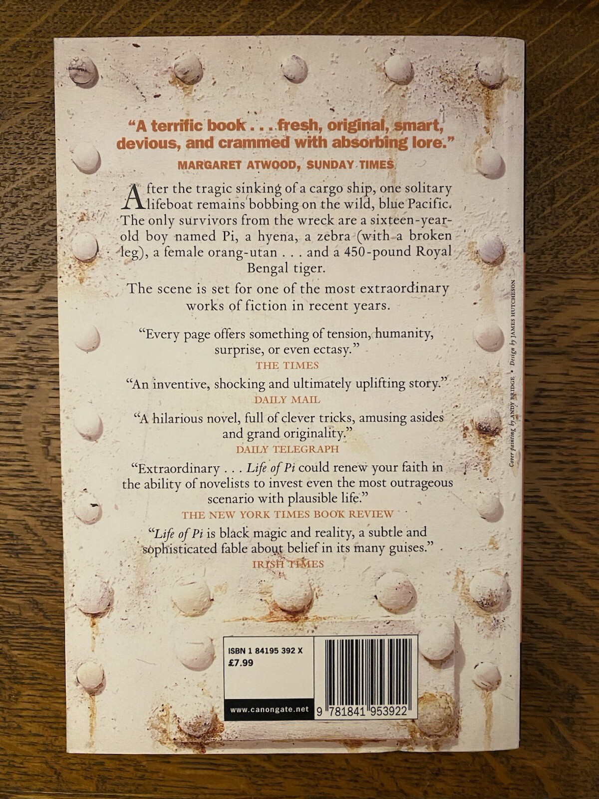 Life of Pi : A Novel by Yann Martel (2003, Trade Paperback)