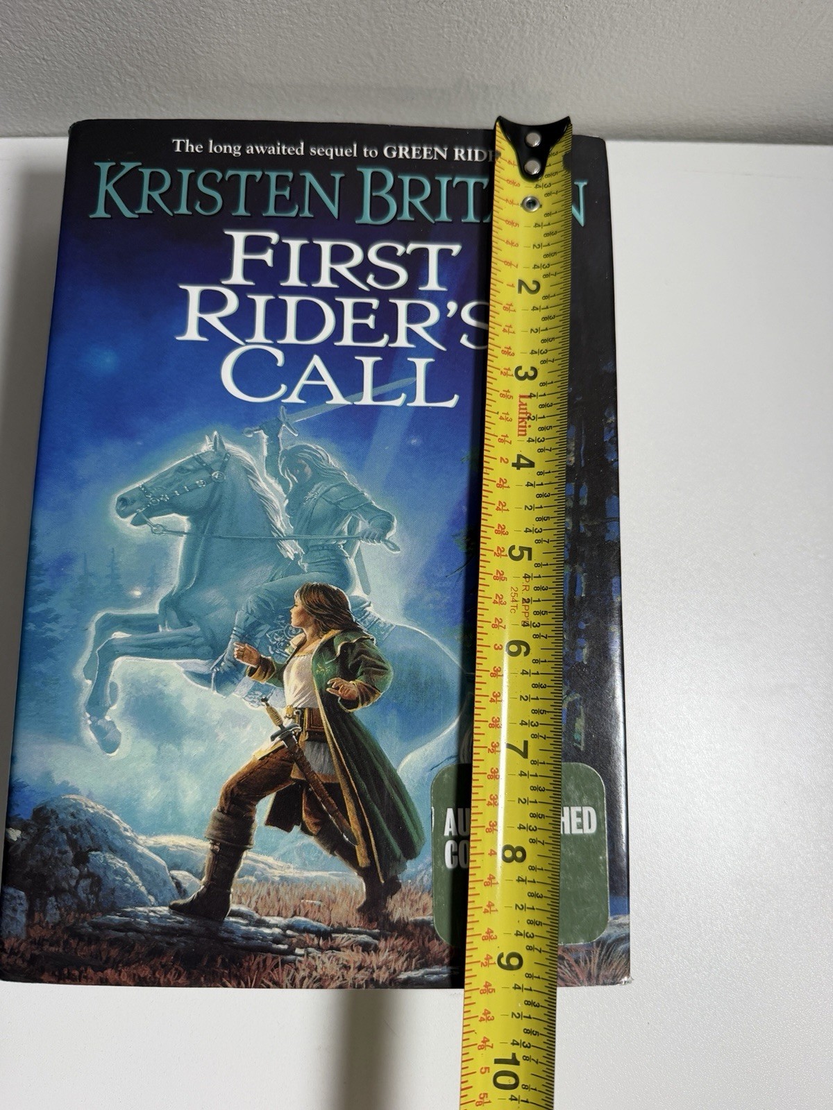 Signed First Rider’s Call Kristen Britain 1st Printing HC 2003 Green Rider