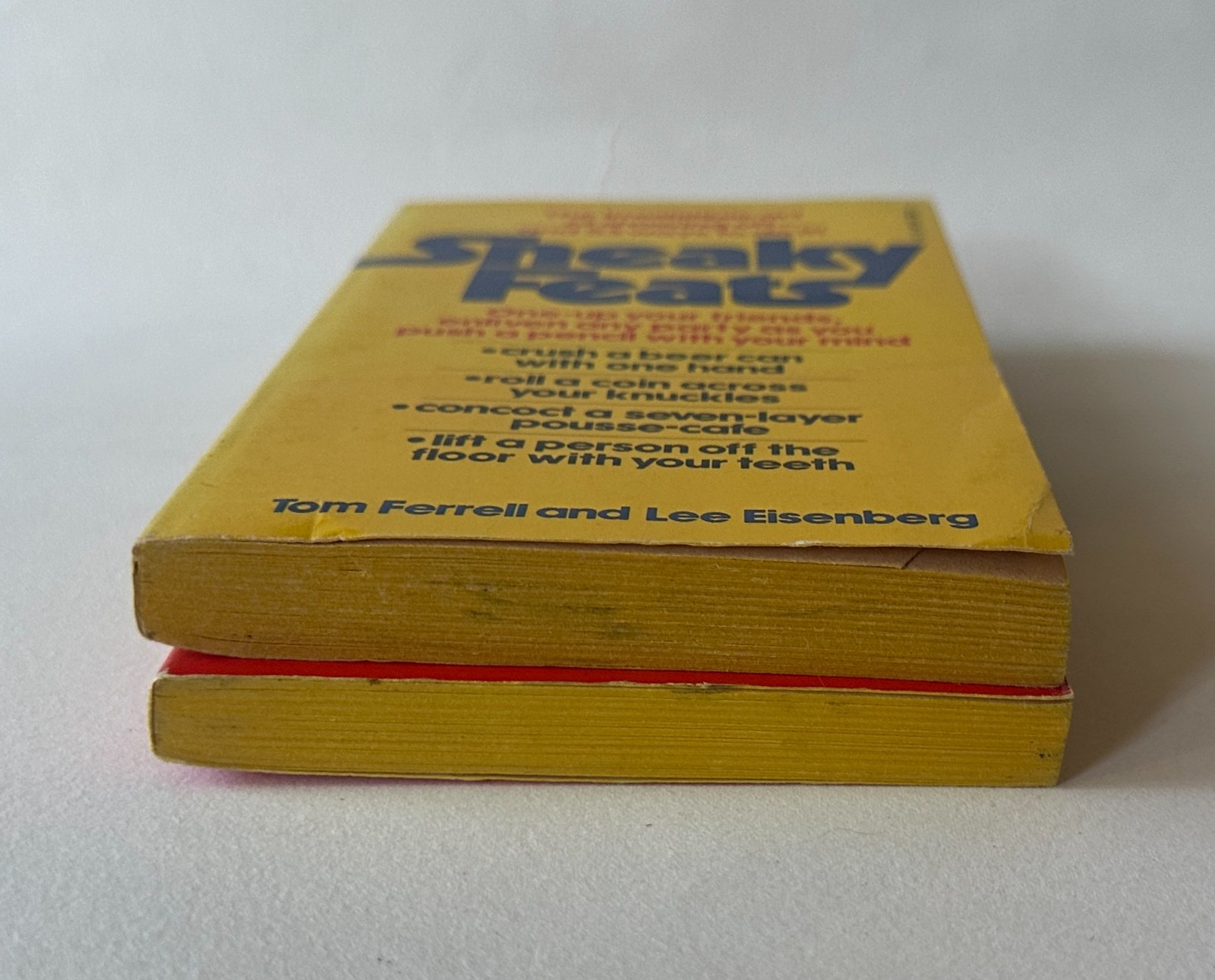Tom Ferrell/Lee Eisenberg SNEAKY FEATS & MORE SNEAKY FEATS 2 MM Paperback LOT