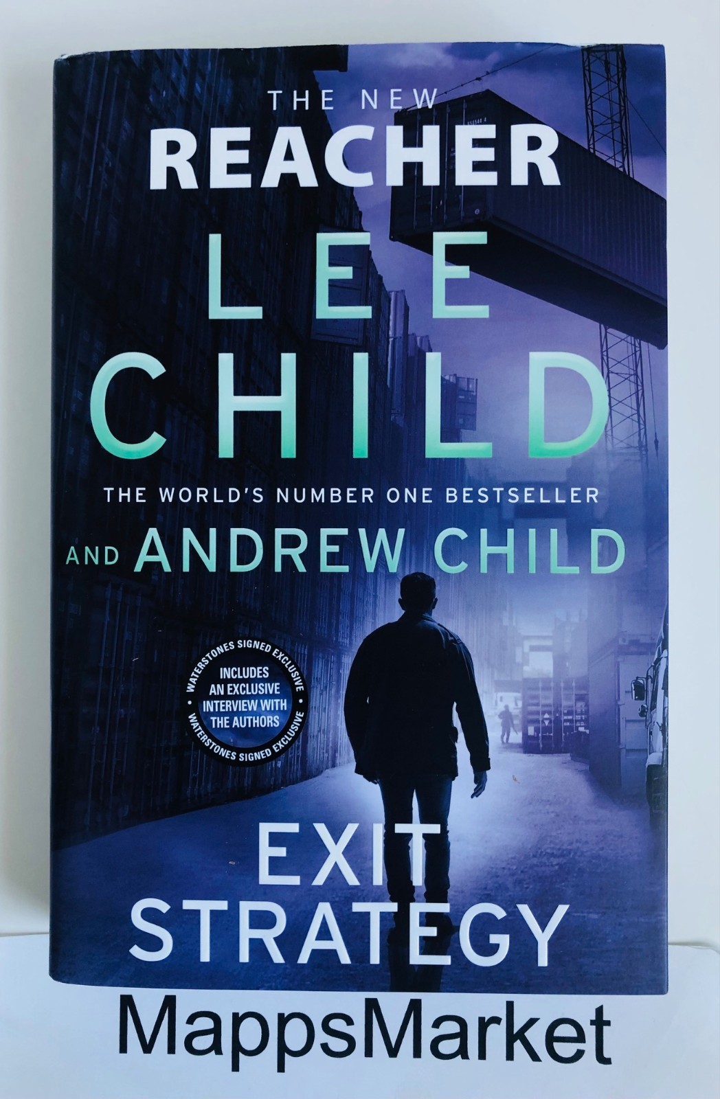 SIGNED Exit Strategy by Lee Child and Andrew Child WATERSTONES EXCLUSIVE UK 1/1