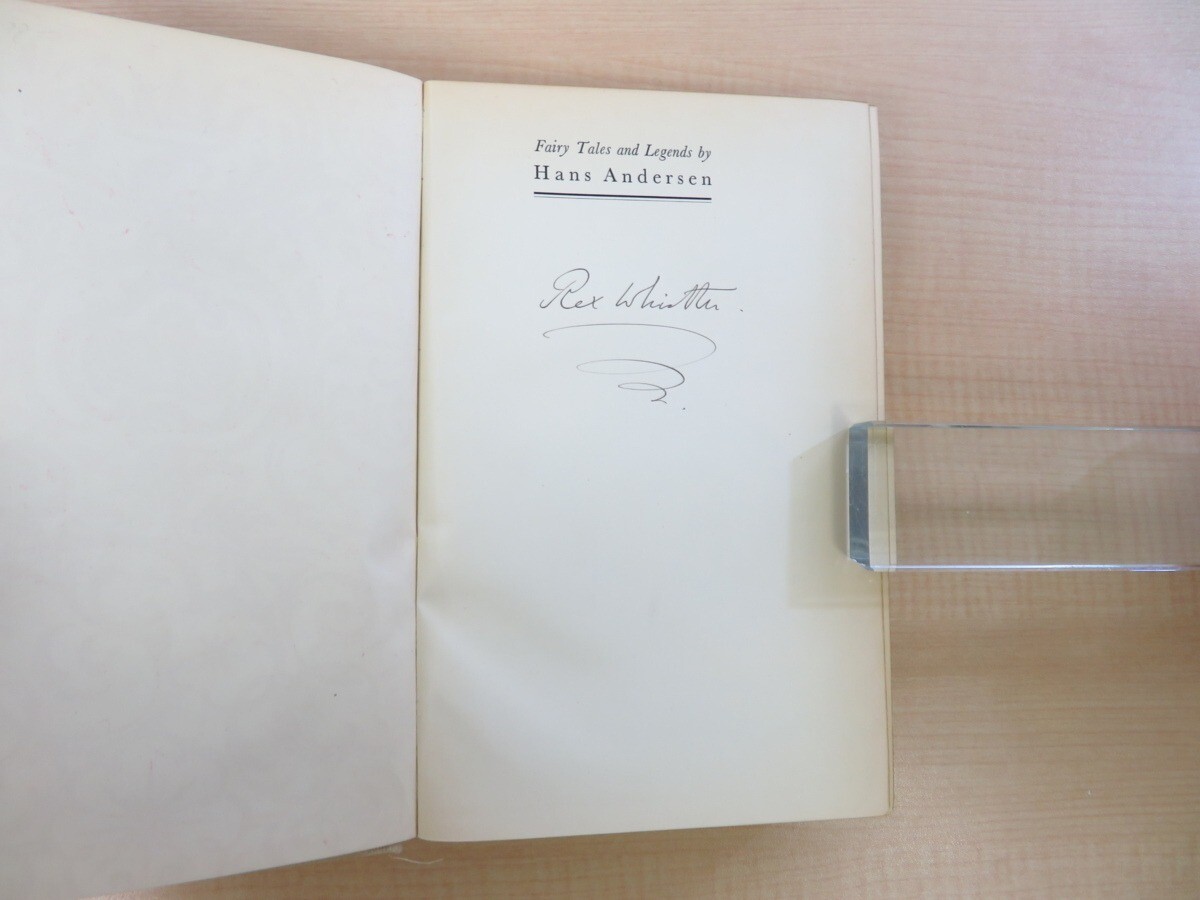 Hans Andersen Rex W“Fairy tales and legends by Hans Andersen“5.9in x8.2in