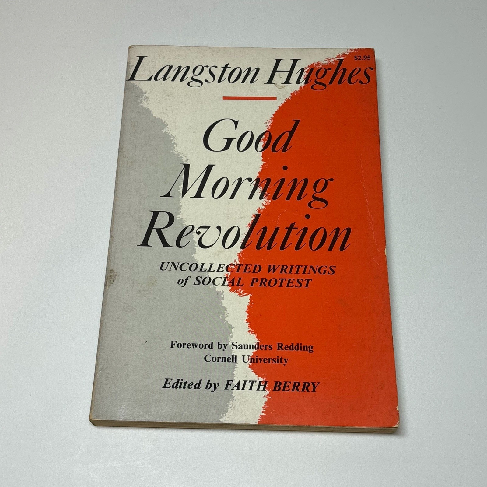 Good Morning Revolution: Social Protest Writings by Langston Hughes VTG PB 1973