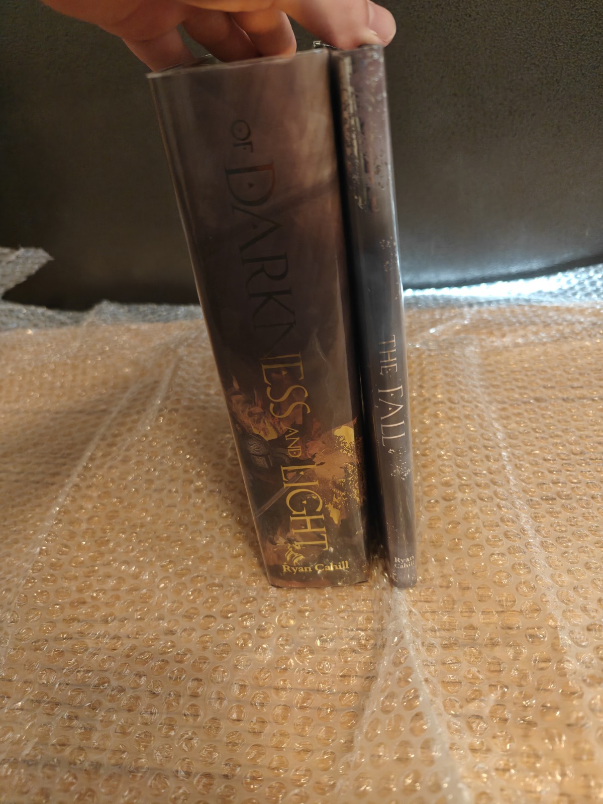 Broken Binding Of Blood and Fire & The Fall by Ryan Cahill (signed/numbered)