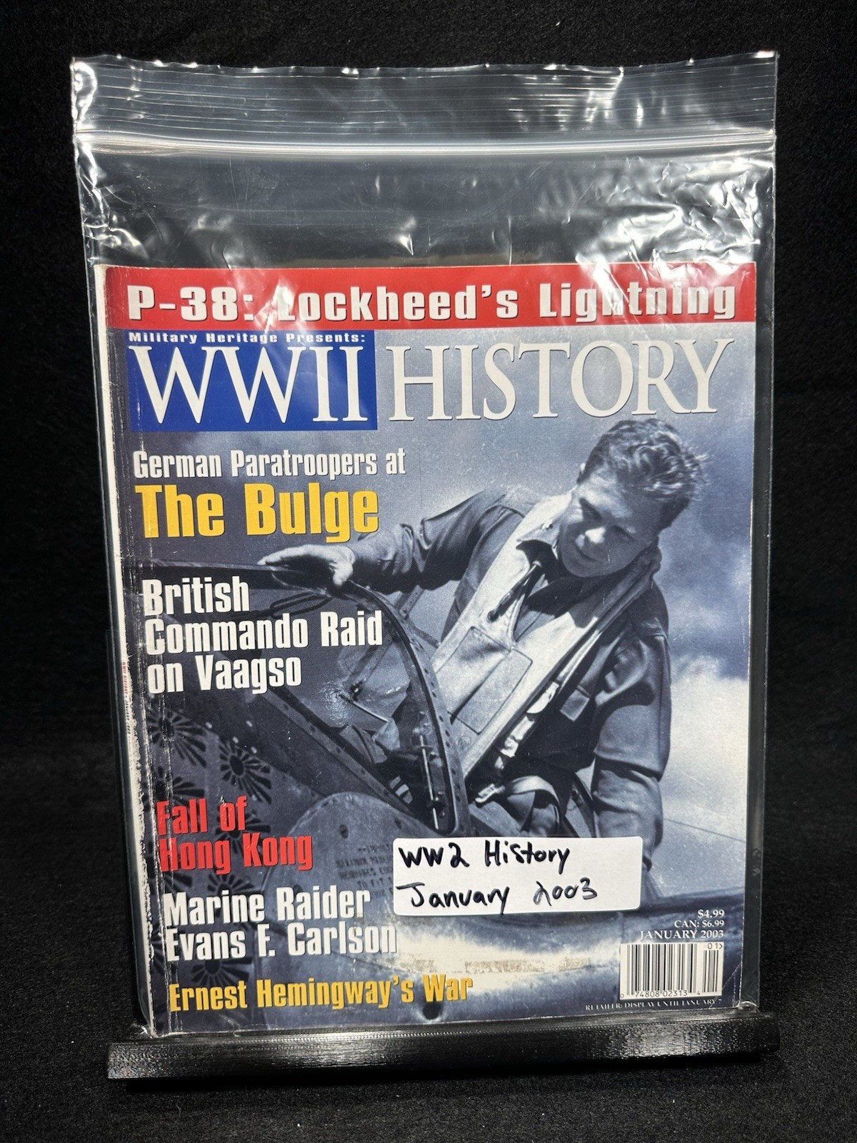 WWII History Magazine – January 2003: German Paratroopers, The Bulge, & More