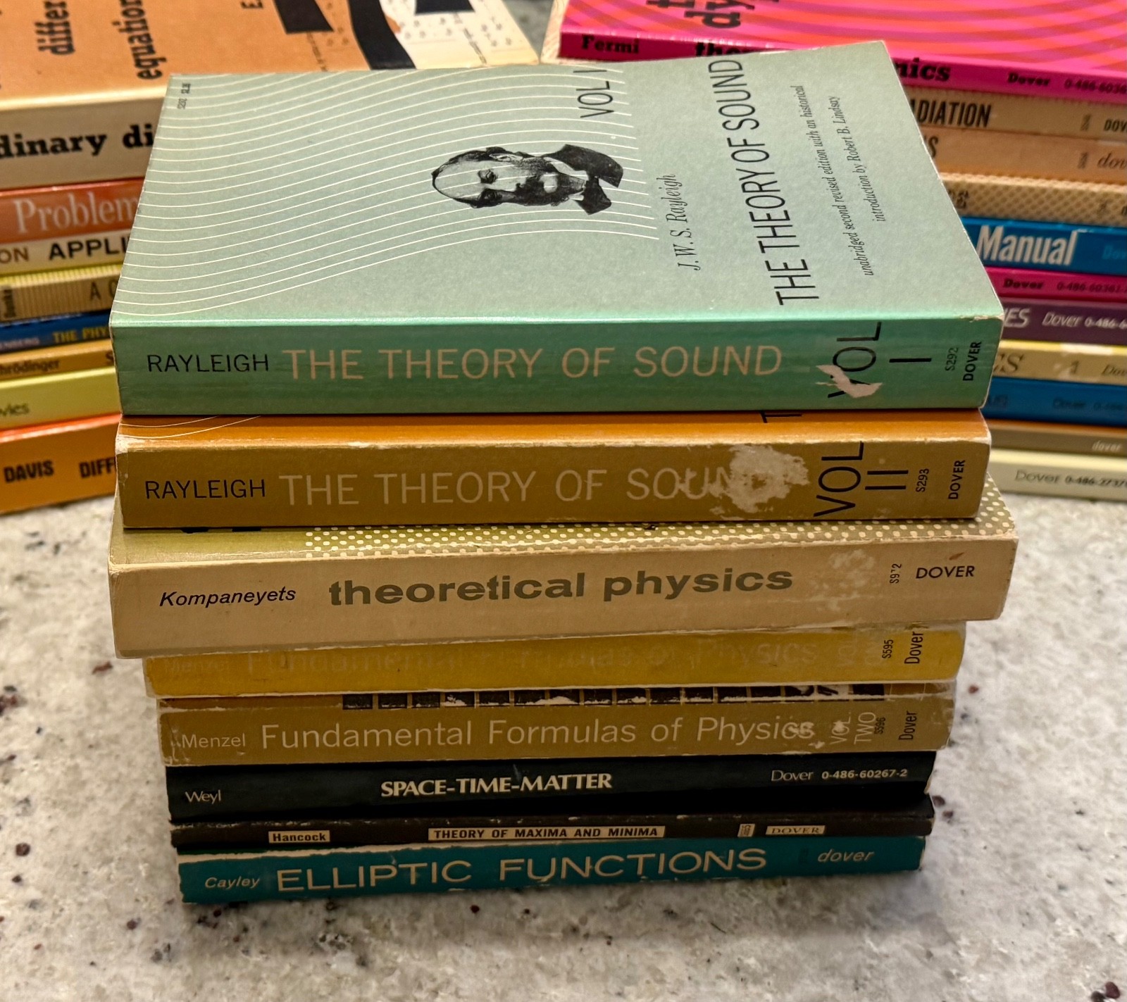 Dover Technical Paperbacks [Choose From Dropdown] Math Physics Classics VTG