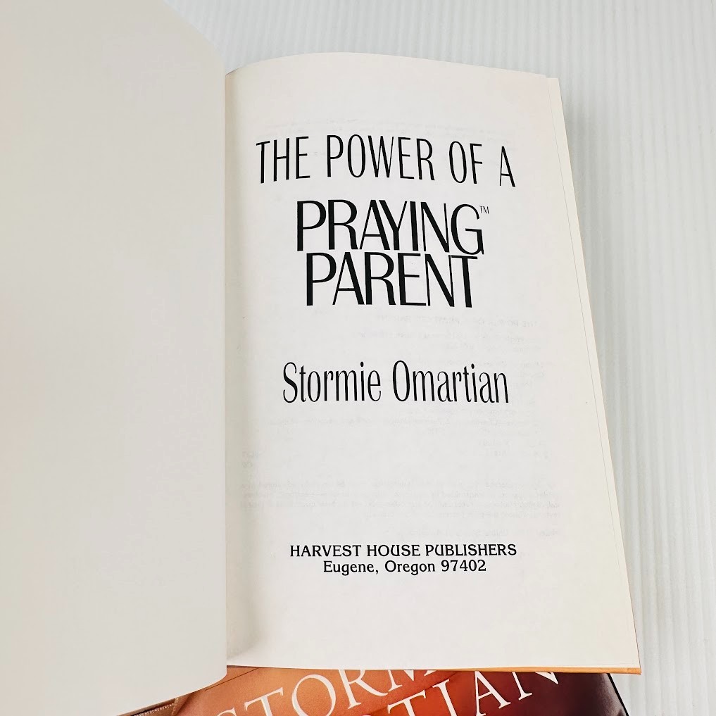 2x Stormie Omartian The Power of a Praying Parent & The Prayer That Changes Ever