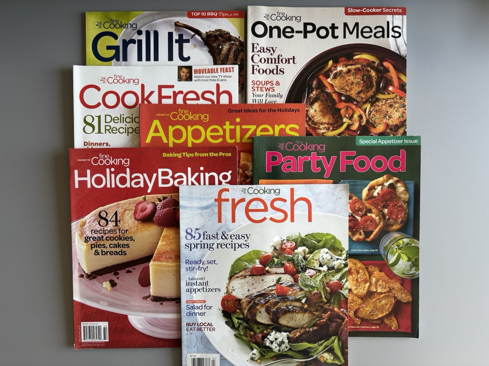 The Best of Fine Cooking – YOU CHOOSE PICK, Make Your Lot 2010s PBK