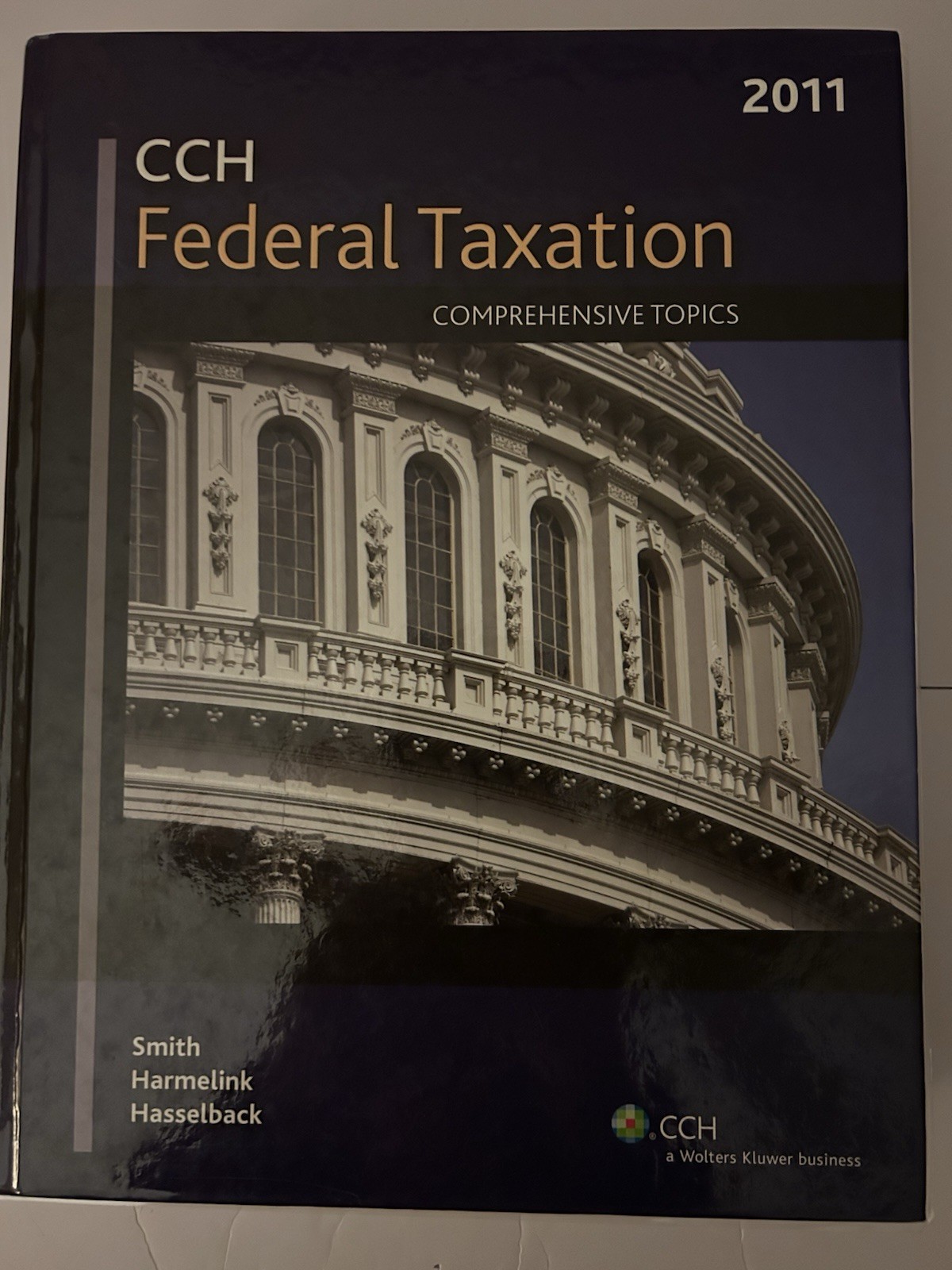 CCH Federal Taxation: Comprehensive Topics (2011) Hardcover Great CPA Study Tool