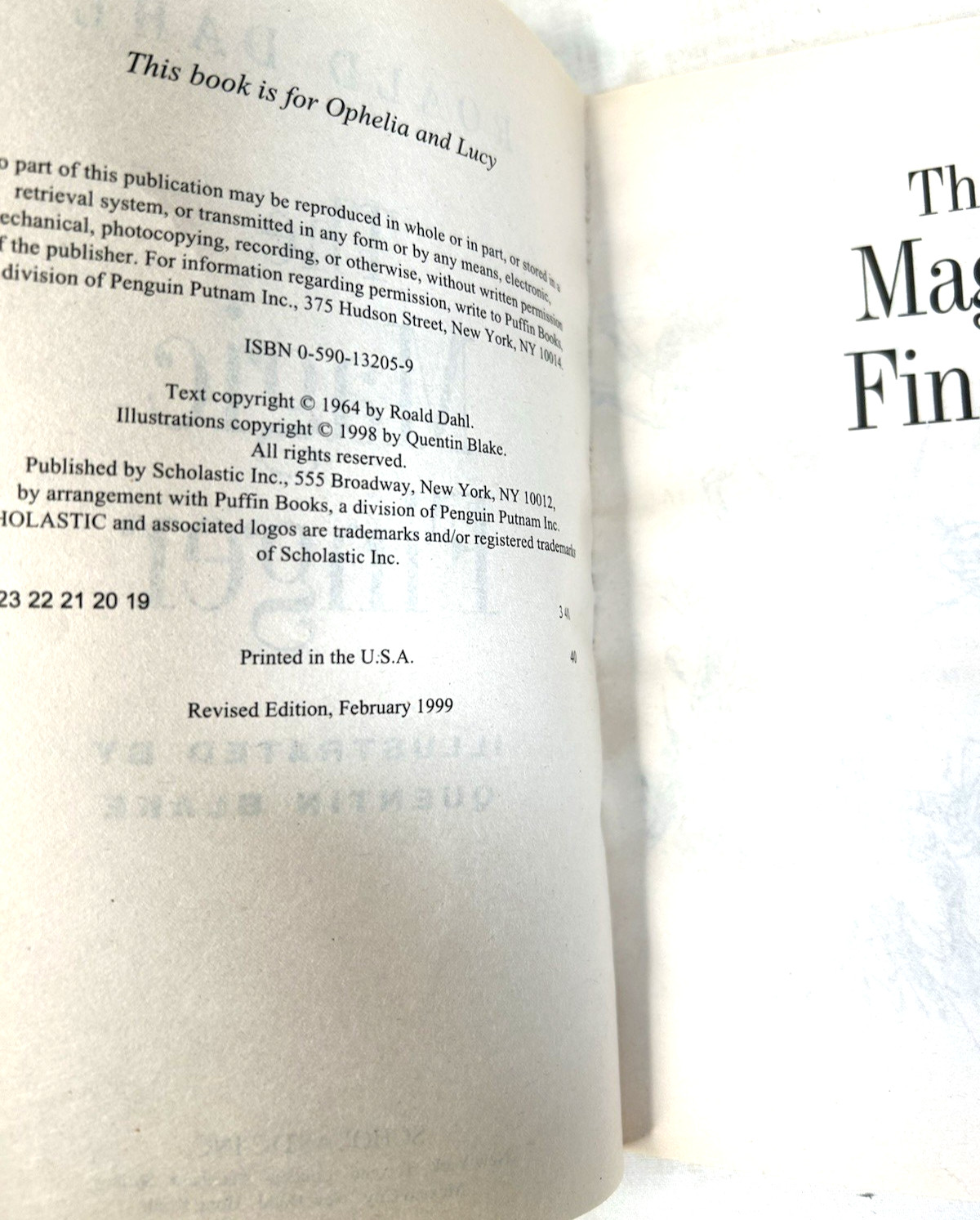 Matilda, The Twits,Esio Trot, Magic Finger, Giraffe and the Pelly By Roald Dahl