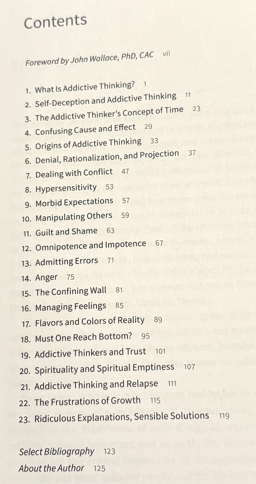 Addictive Thinking: Understanding Self-Deception