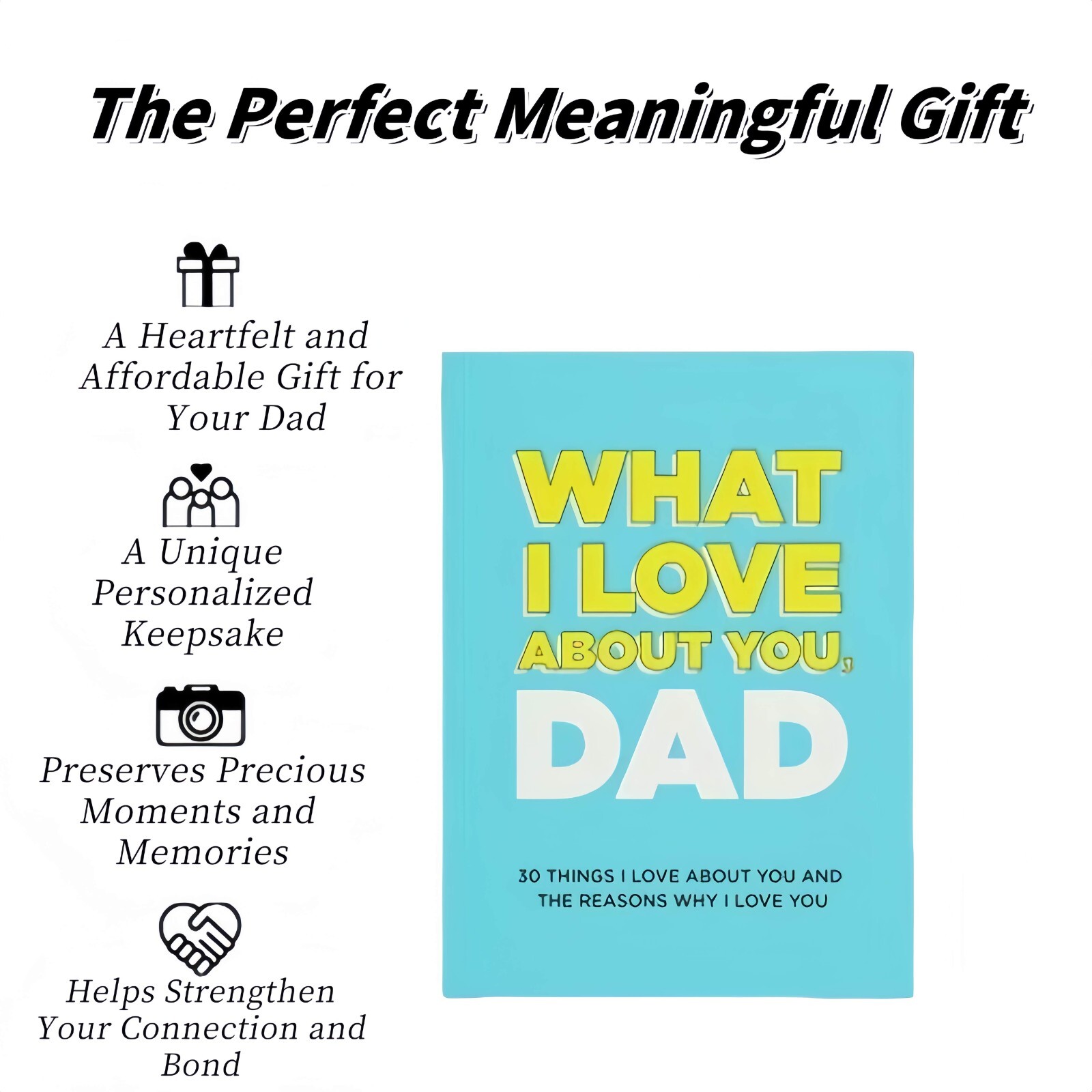 30 Reasons Why I Love You, Dad: Fill in the Blank Gift Book. Why I Love You, Per