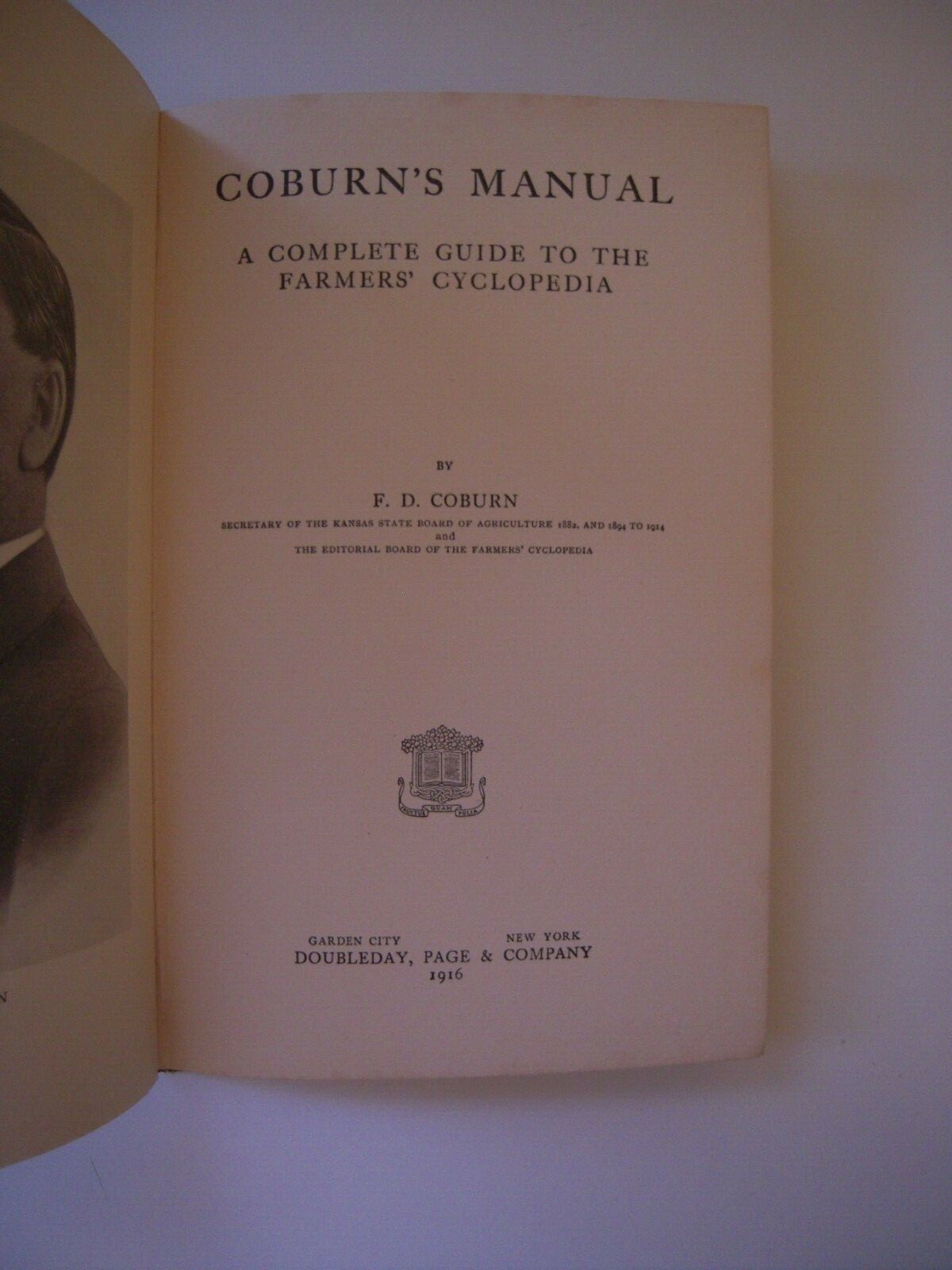 F.D.Coburn~COBURN’S MANUAL~1916~NICE COPY