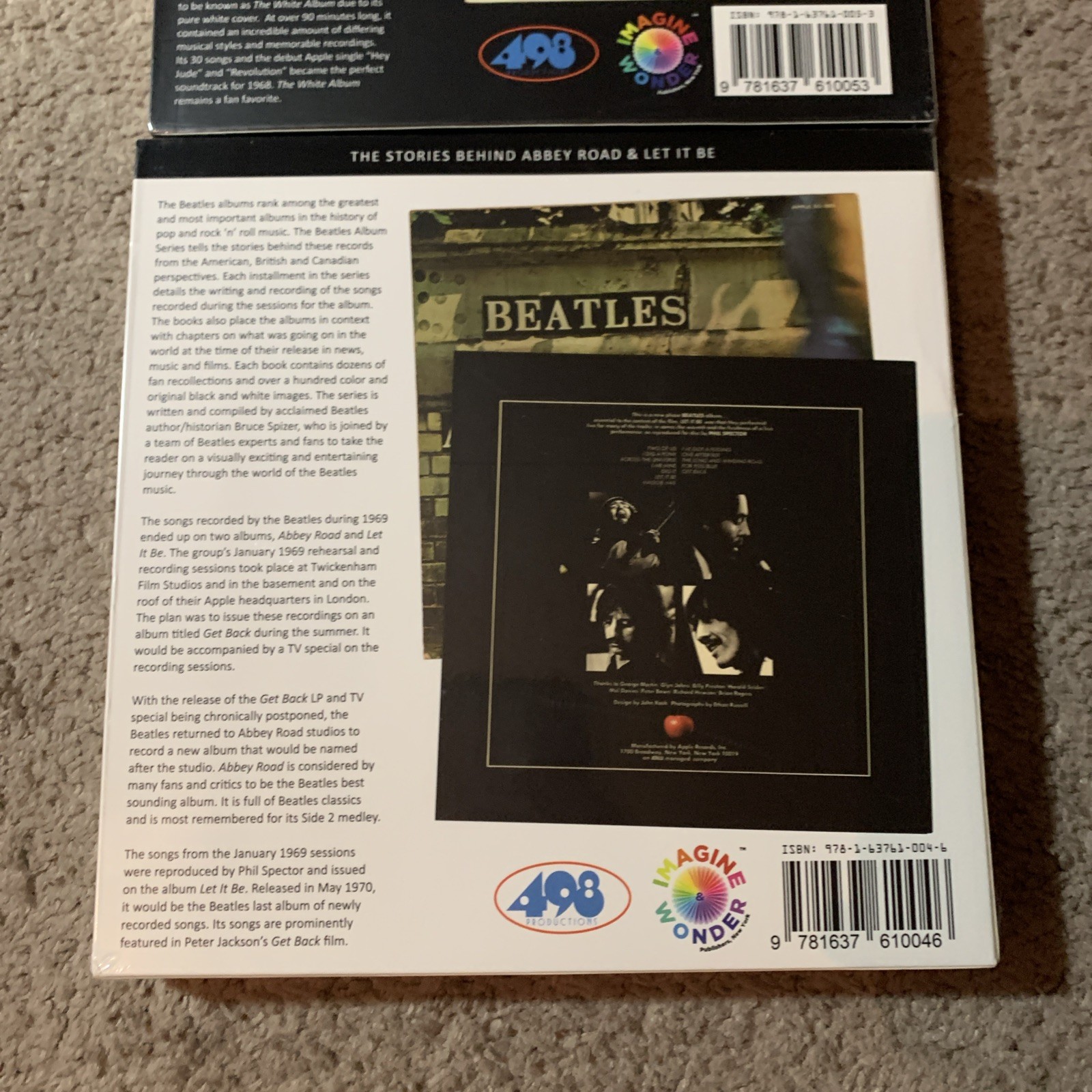Beatles Album Series Bruce Spizer Sgt Pepper & White Album Abbey Rd & Let It Be