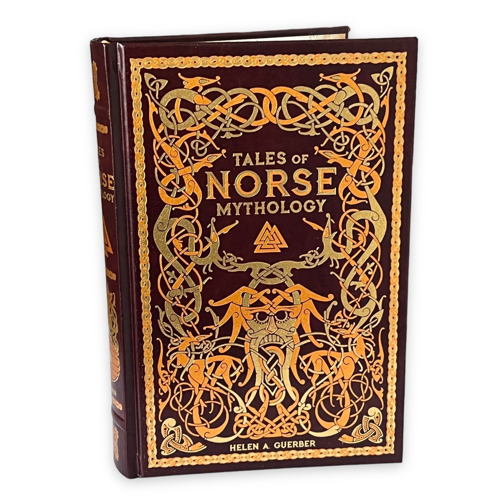 TALES OF NORSE MYTHOLOGY by Helen Guerber Leather Bound Hardcover Gift Book