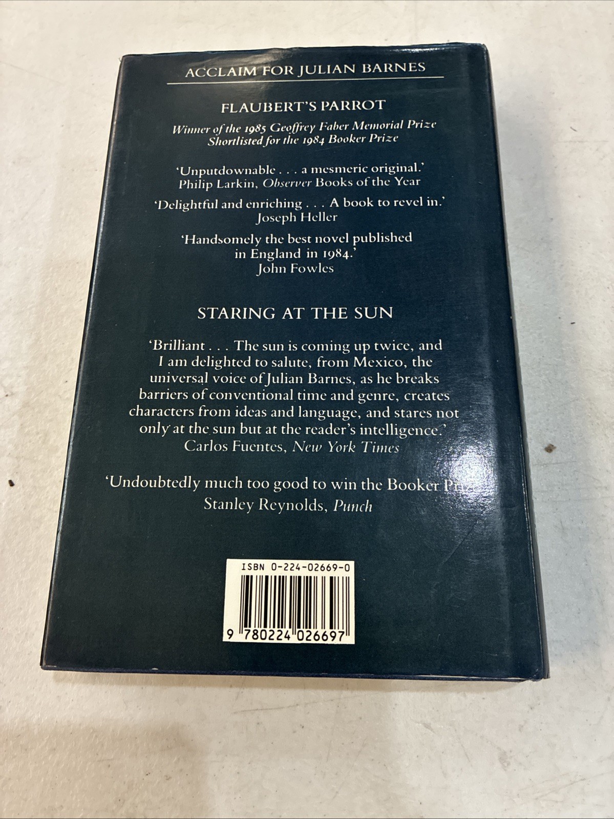 A History of the World in 10 1/2 Chapters by Julian Barnes