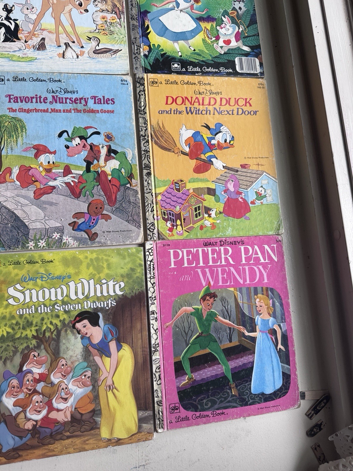 Lot Of 12 Disney Little Golden Book Read Description Many Vintage