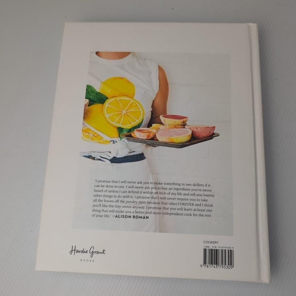 Dining In By Alison Roman White Hardcover Cookbook Illustrated Book 2017 Cooking