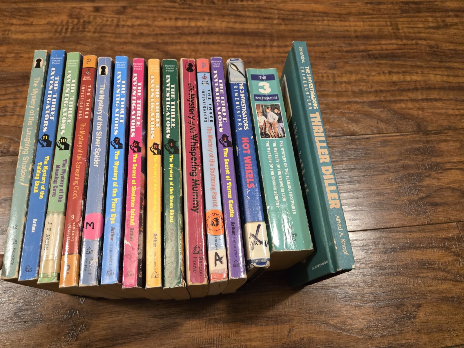Alfred Hitchcock & Three Investigators lot 1-12, 3 in 1 & 2 Crimebusters HTF!!