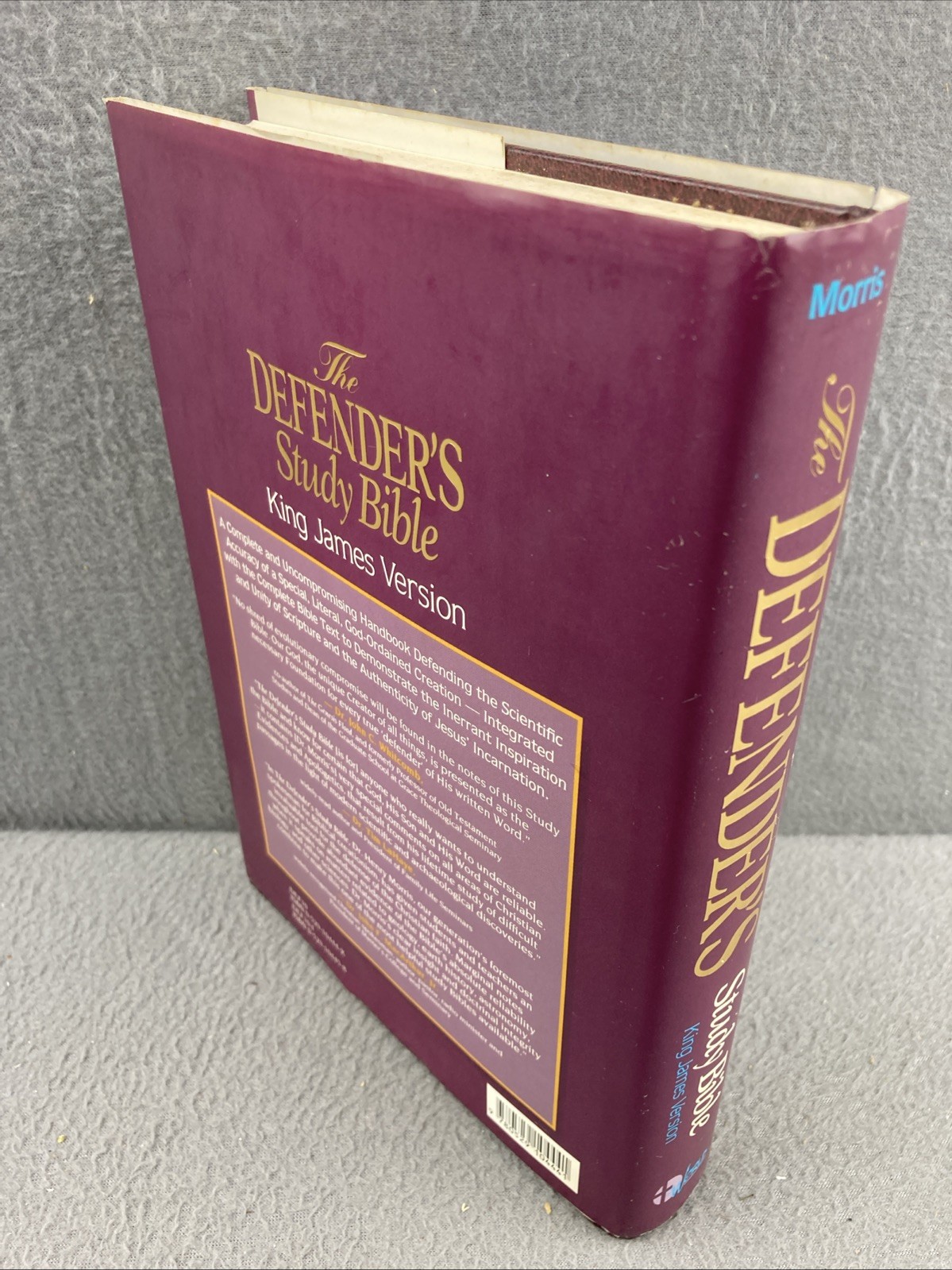 The Defender’s Study Bible King James Version – Hardcover Morris, Henry M.
