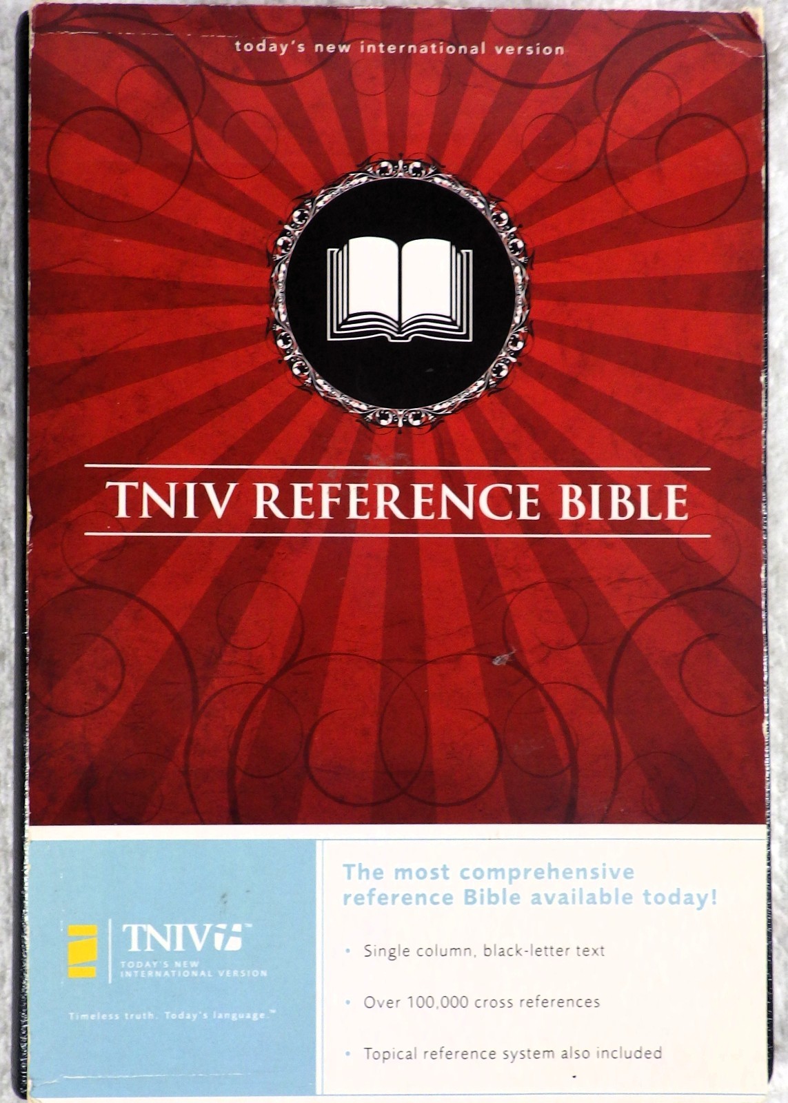 TNIV REFERENCE BIBLE – Zondervan Staff (2007, Leather)