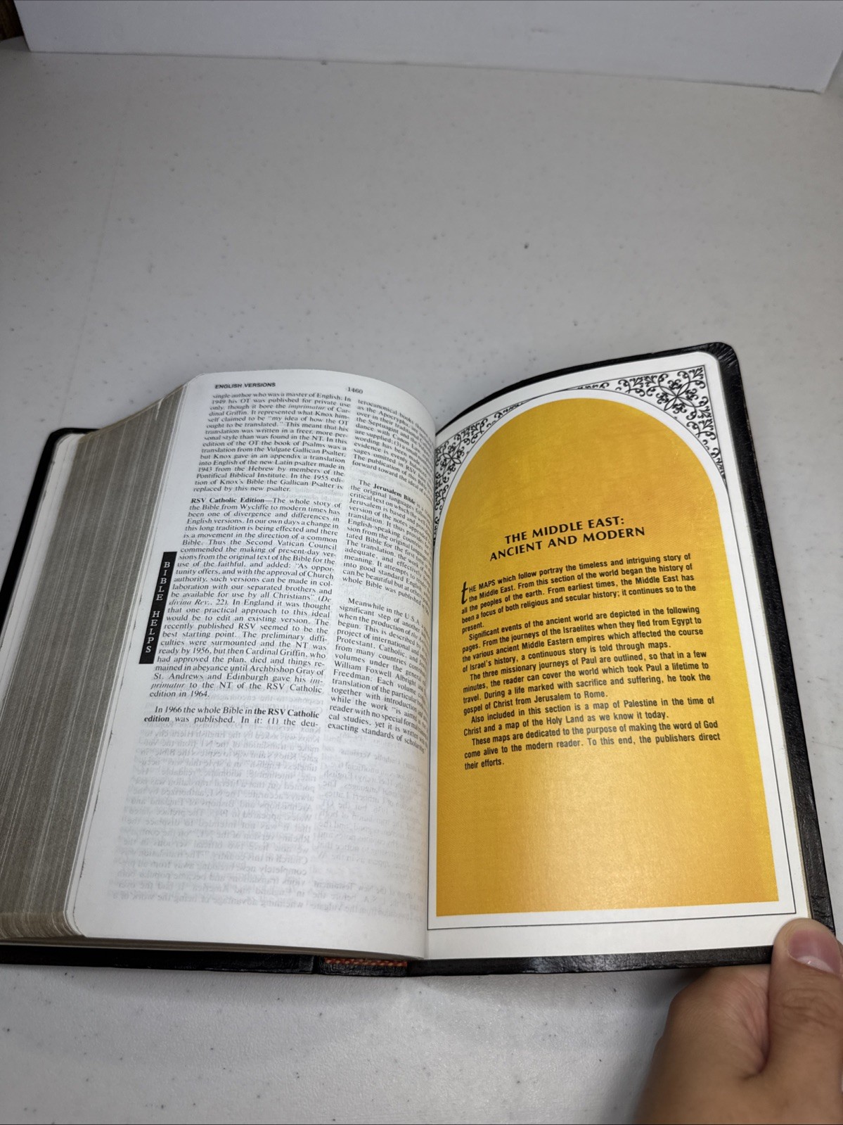 The New American Holy Bible 1991 Catholic Edition 9053 Copyright 1987