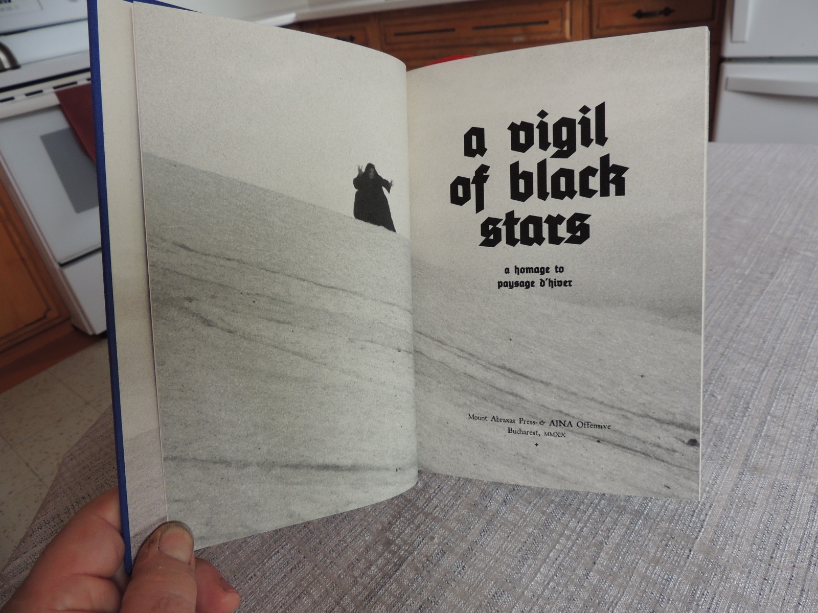 A Vigil Of Black Stars Mount Abraxas/Ex Occidente Press Limited/150 RARE OOP