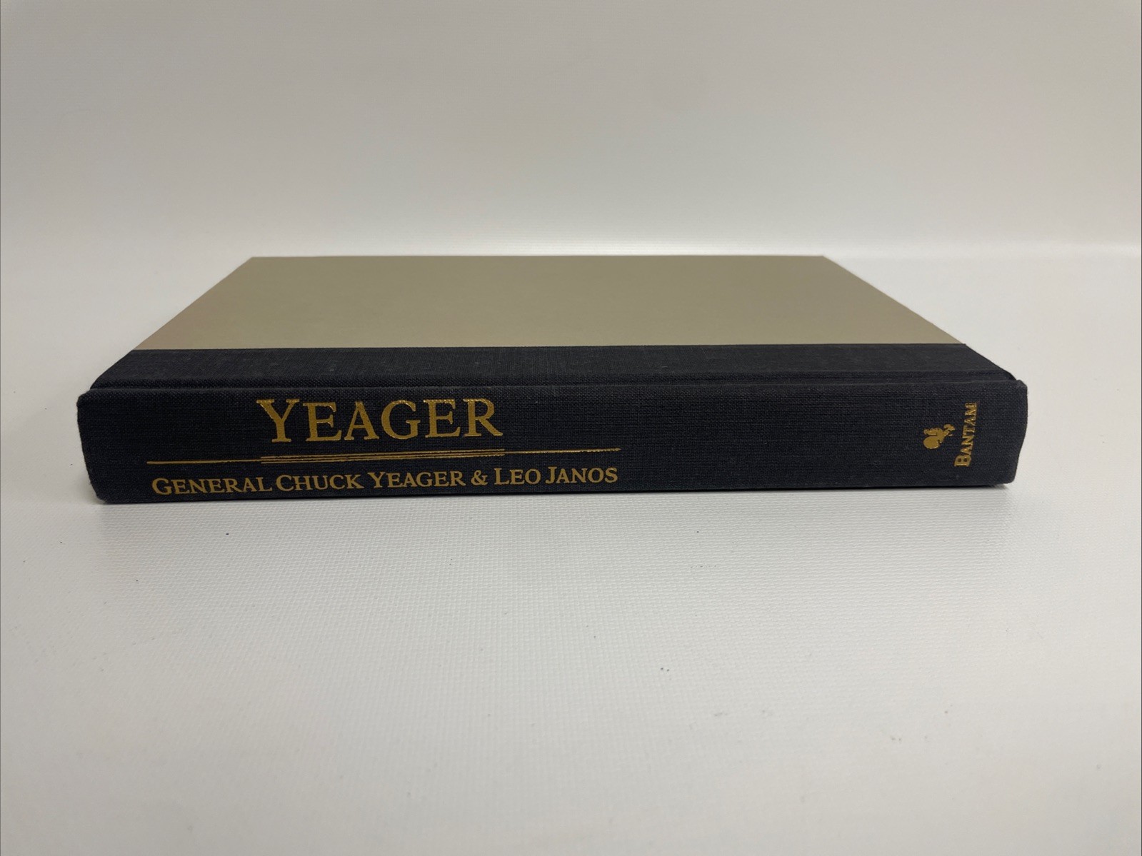 Yeager By Chuck Yeager, Leo Janos Vintage Hardcover 1985 – SIGNED COPY