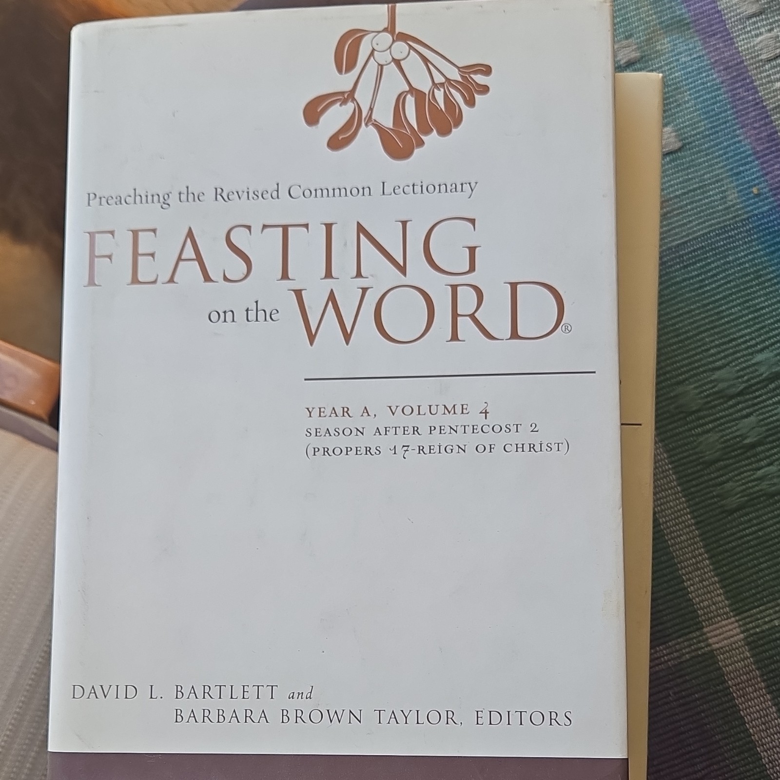 Feasting on the Word Year A Volumes 1 -4 Hardcover Worship Bartlett Taylor