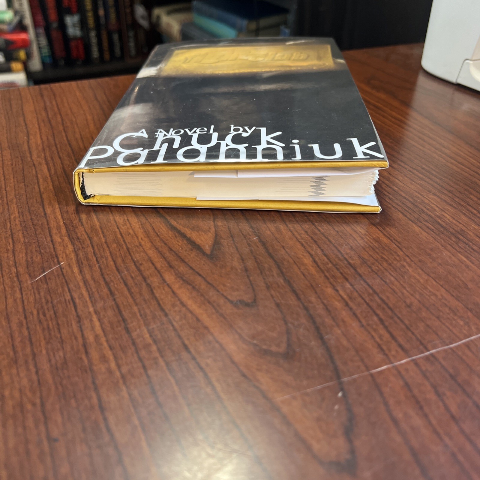 Fight Club, Chuck Palahniuk, Hardcover Edition, Norton 1996