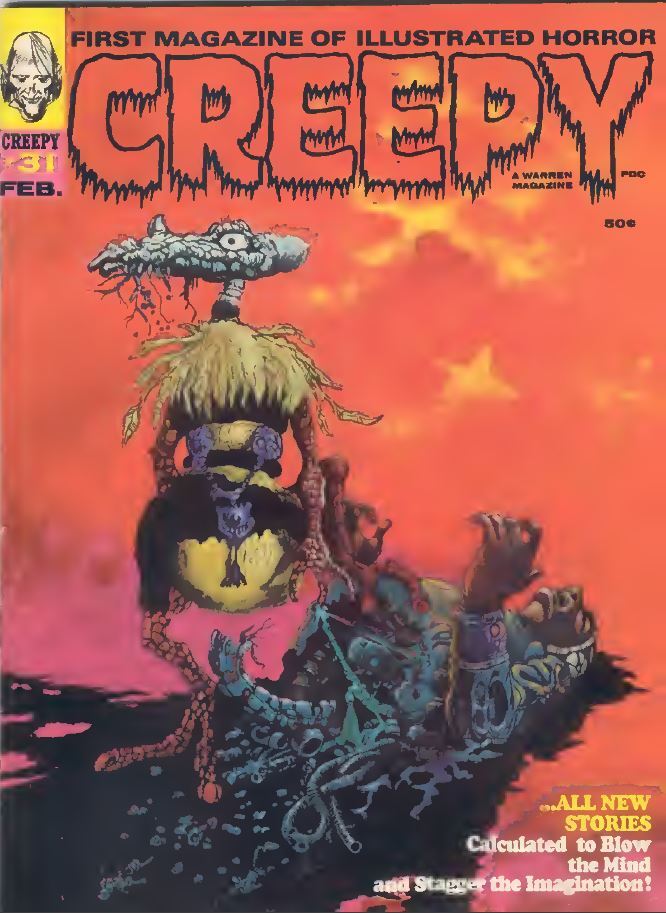 156 MAGAZINES – Creepy – Tales,Horror,Science Fiction,Illustrated Issues -CD/DVD