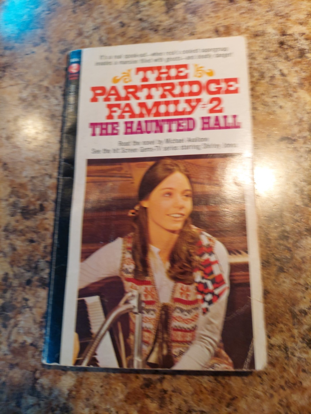 The Partridge Family #2 Haunted Hall 1970 1st Susan Dey tie-in photo Paperback