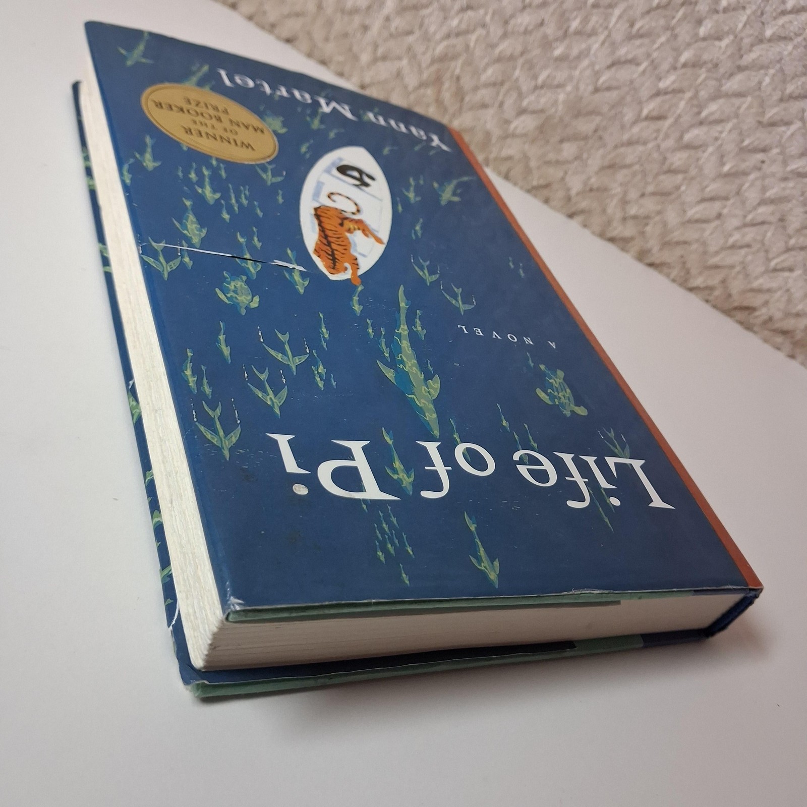 Life Of Pi A Novel Yann Martel Harcourt Blue HC DJ First Edition 2001 USA